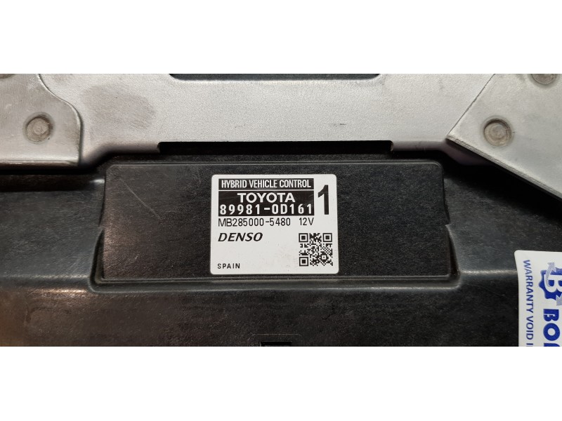Recambio de modulo electronico para toyota yaris hybrid active referencia OEM IAM 899810D161  