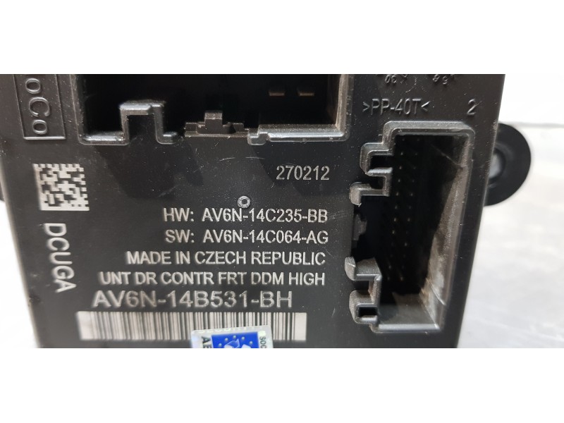Recambio de modulo electronico para ford c-max titanium referencia OEM IAM AV6N14B531BH   Recambio de modulo electronico para ford c-max titanium referencia OEM IAM AV6N14B531BH