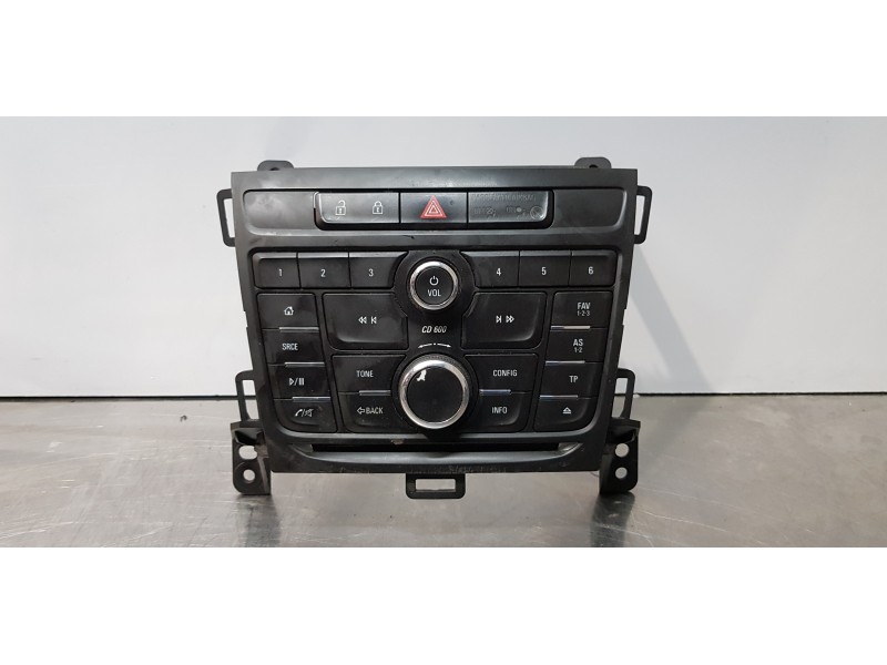 Recambio de sistema audio / radio cd para opel zafira tourer expression referencia OEM IAM 13406667  