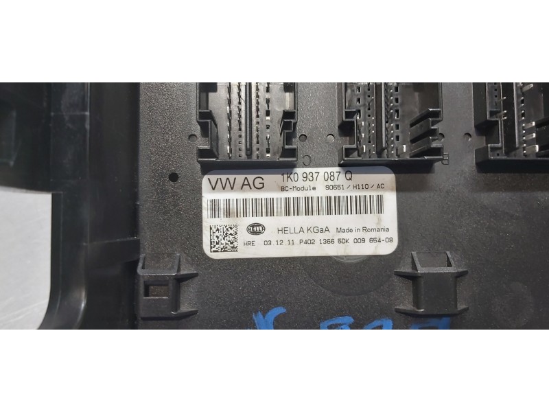 Recambio de modulo confort para seat altea (5p1) fr referencia OEM IAM 1K0937087Q   Recambio de modulo confort para seat altea (5p1) fr referencia OEM IAM 1K0937087Q