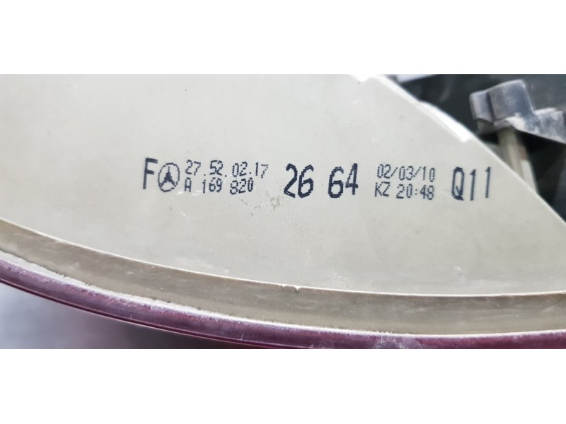 Recambio de piloto trasero derecho para mercedes clase b (w245) 180 cdi (245.207) referencia OEM IAM A1698202664   Recambio de piloto trasero derecho para mercedes clase b (w245) 180 cdi (245.207) referencia OEM IAM A1698202664