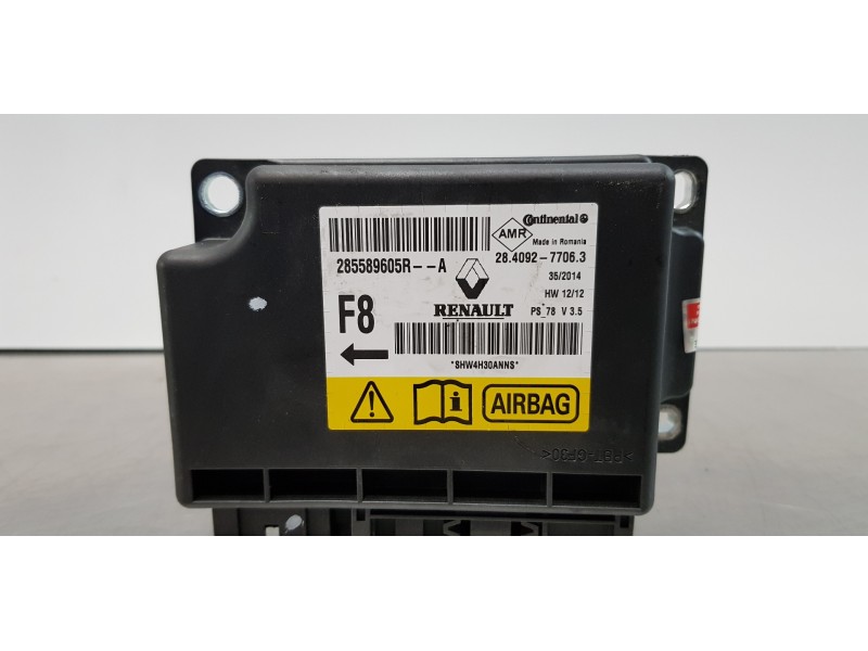 Recambio de centralita airbag para renault scenic iii grand dynamique referencia OEM IAM 285589605R  