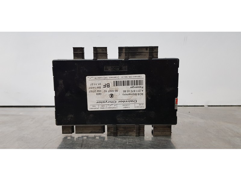 Recambio de centralita asientos para mercedes clase cls (w219) 320 cdi (219.322) referencia OEM IAM A2118704585   Recambio de centralita asientos para mercedes clase cls (w219) 320 cdi (219.322) referencia OEM IAM A2118704585