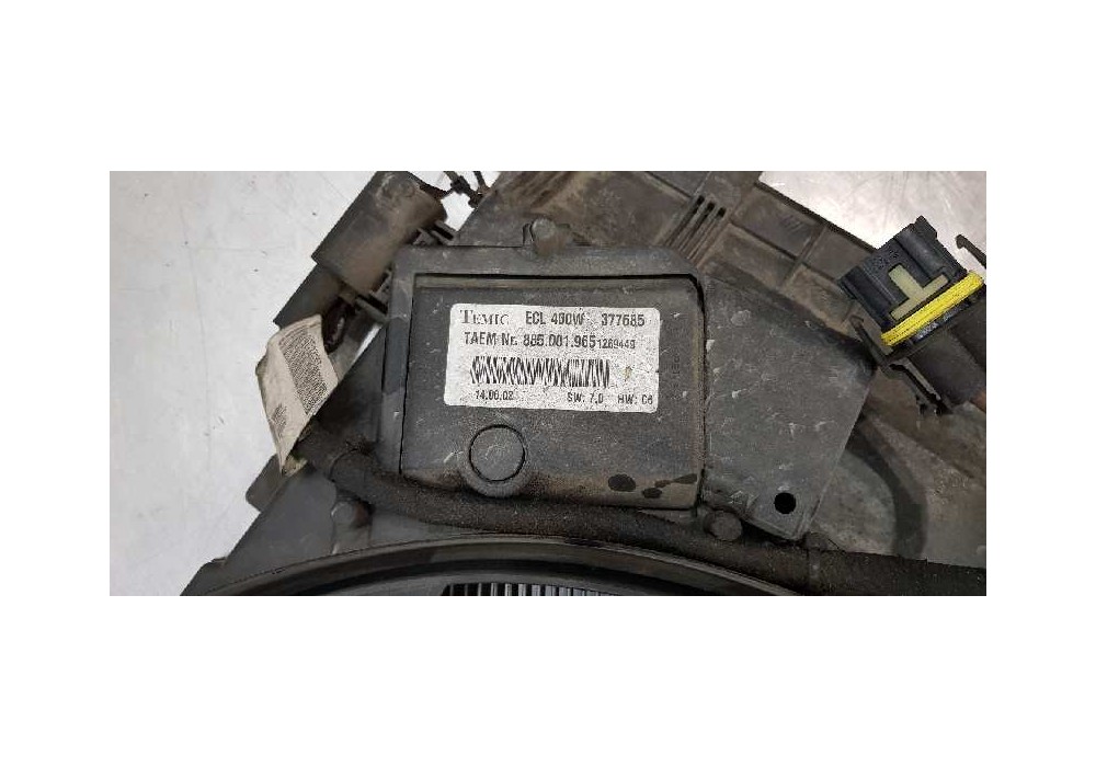 Recambio de electroventilador para mercedes clase c (w203) berlina 200 compressor (203.042) referencia OEM IAM A2035000193  