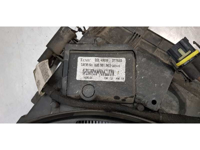 Recambio de electroventilador para mercedes clase c (w203) berlina 200 compressor (203.042) referencia OEM IAM A2035000193  