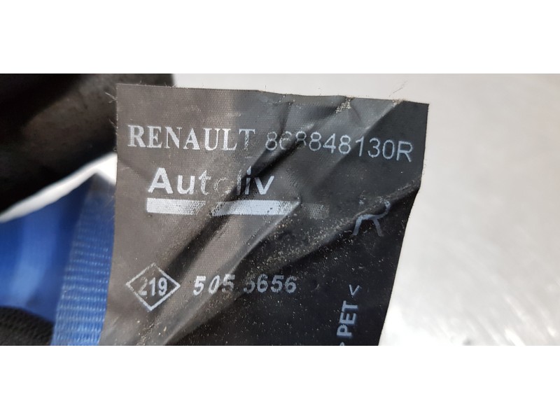 Recambio de cinturon seguridad delantero derecho para dacia lodgy laureate referencia OEM IAM 868848130R   Recambio de cinturon seguridad delantero derecho para dacia lodgy laureate referencia OEM IAM 868848130R