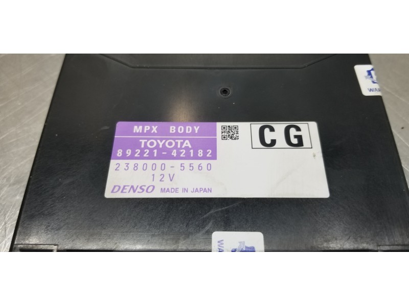 Recambio de modulo confort para toyota rav 4 advance referencia OEM IAM 8922142182 2380005560 