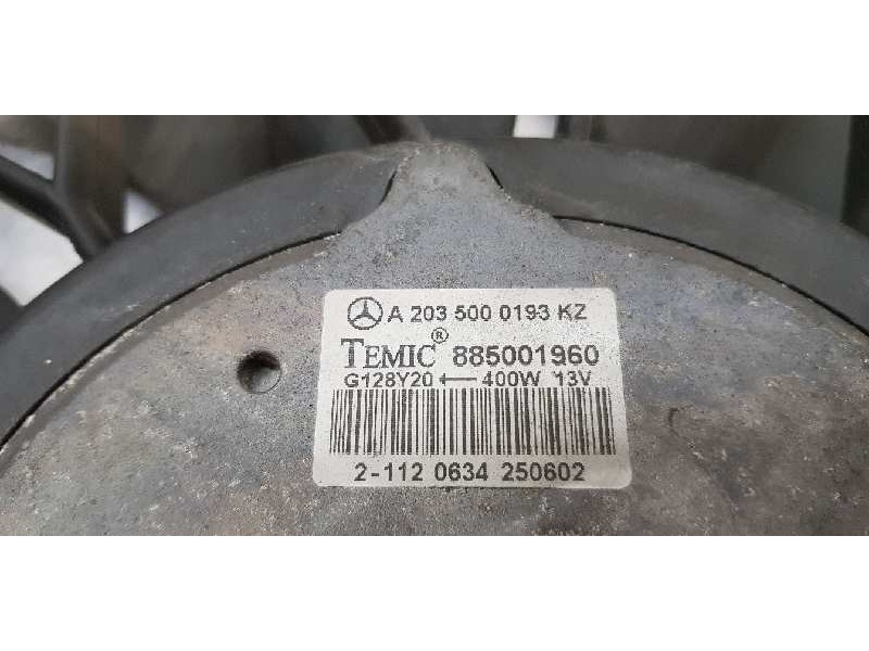 Recambio de electroventilador para mercedes clase c (w203) berlina 200 compressor (203.042) referencia OEM IAM A2035000193  