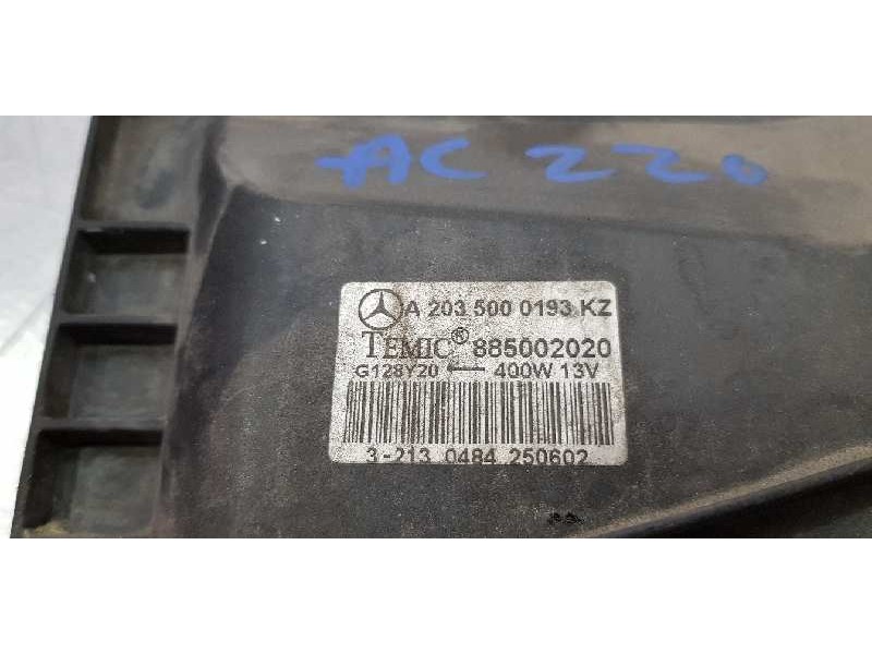 Recambio de electroventilador para mercedes clase c (w203) berlina 200 compressor (203.042) referencia OEM IAM A2035000193  
