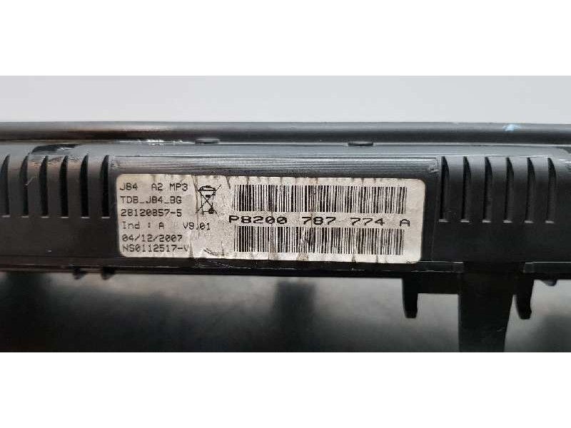 Recambio de cuadro instrumentos para renault scenic ii grand exception referencia OEM IAM 8200787774   Recambio de cuadro instrumentos para renault scenic ii grand exception referencia OEM IAM 8200787774