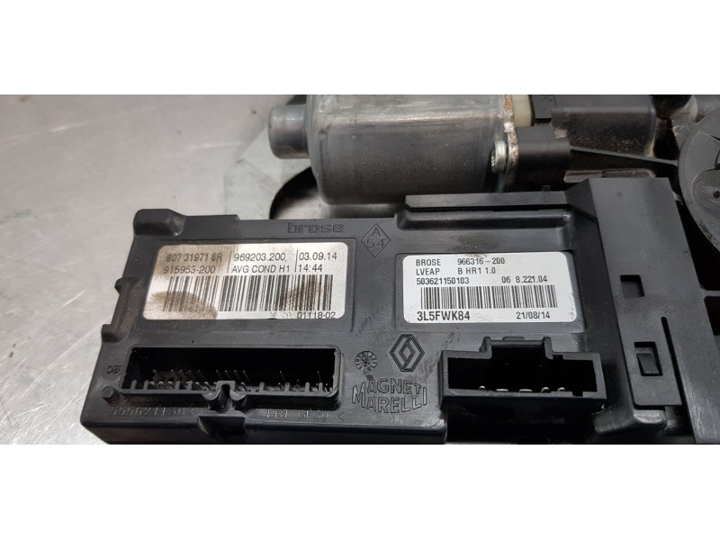 Recambio de elevalunas delantero izquierdo para renault scenic iii grand dynamique referencia OEM IAM 807212569R   Recambio de elevalunas delantero izquierdo para renault scenic iii grand dynamique referencia OEM IAM 807212569R