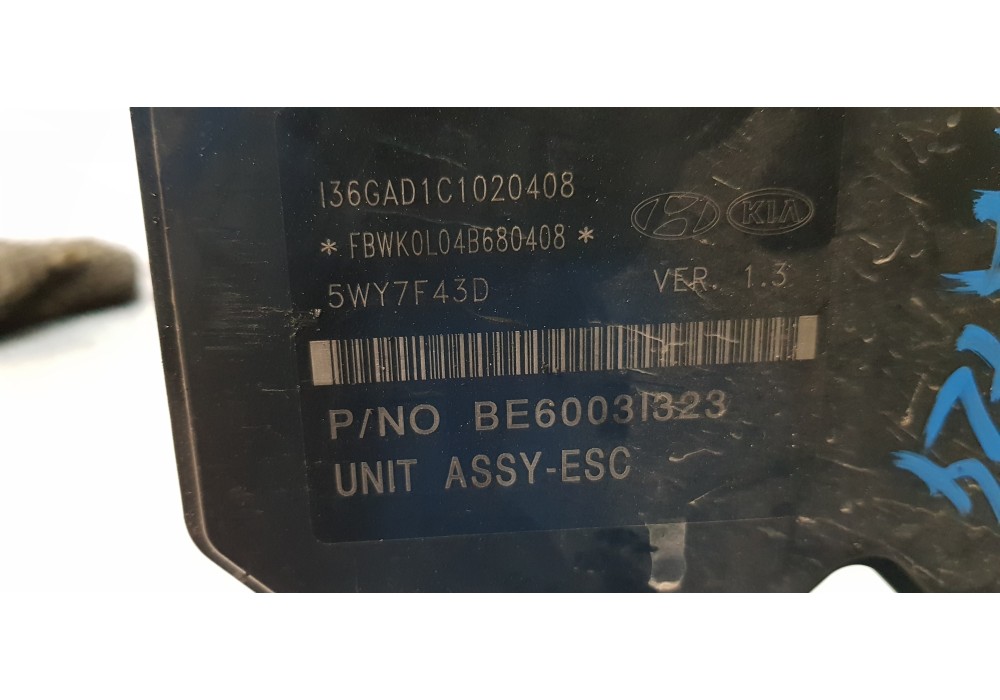 Recambio de abs para kia sportage concept 4x2 referencia OEM IAM 589203U310   Recambio de abs para kia sportage concept 4x2 referencia OEM IAM 589203U310