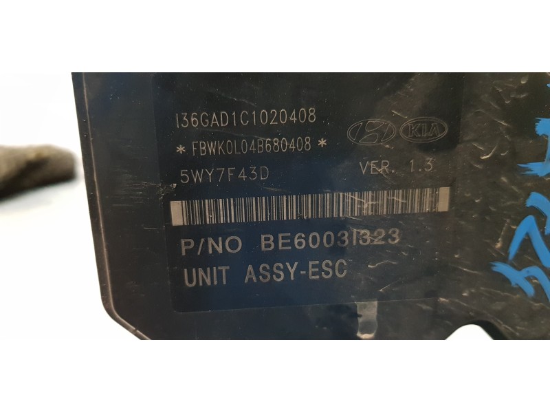 Recambio de abs para kia sportage concept 4x2 referencia OEM IAM 589203U310   Recambio de abs para kia sportage concept 4x2 referencia OEM IAM 589203U310