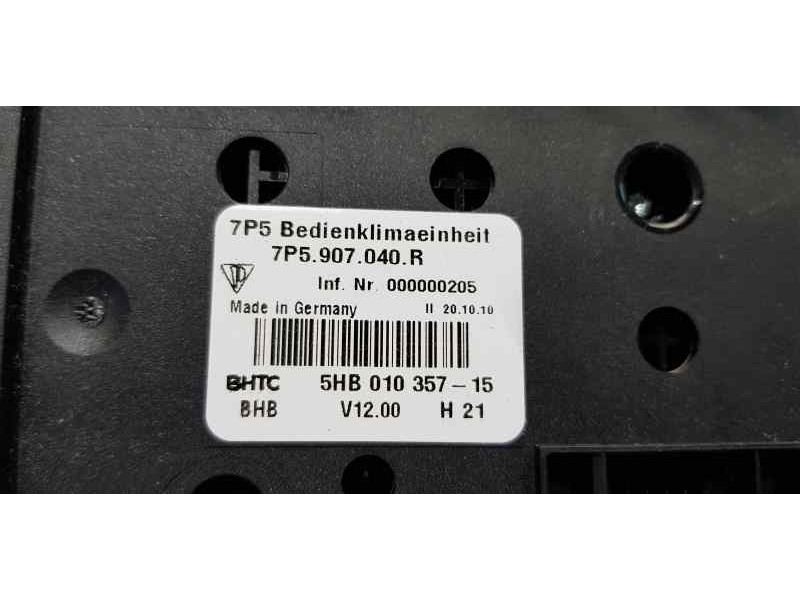 Recambio de mando climatizador para porsche cayenne (typ 92aa) diesel referencia OEM IAM 7P5907040R  