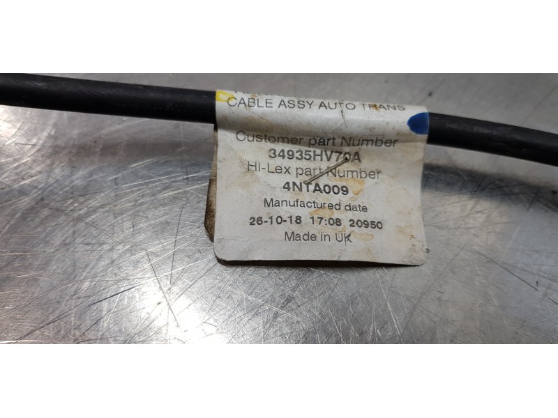 Recambio de varillaje cambio para nissan qashqai (j11) acenta referencia OEM IAM 34935HV70A   Recambio de varillaje cambio para nissan qashqai (j11) acenta referencia OEM IAM 34935HV70A