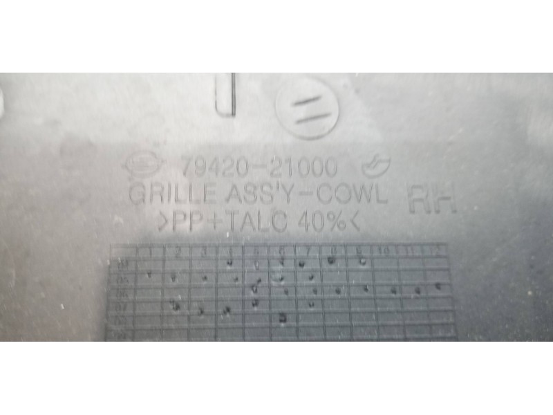 Recambio de torpedo para ssangyong rodius xdi referencia OEM IAM 7941021000 7942021000 