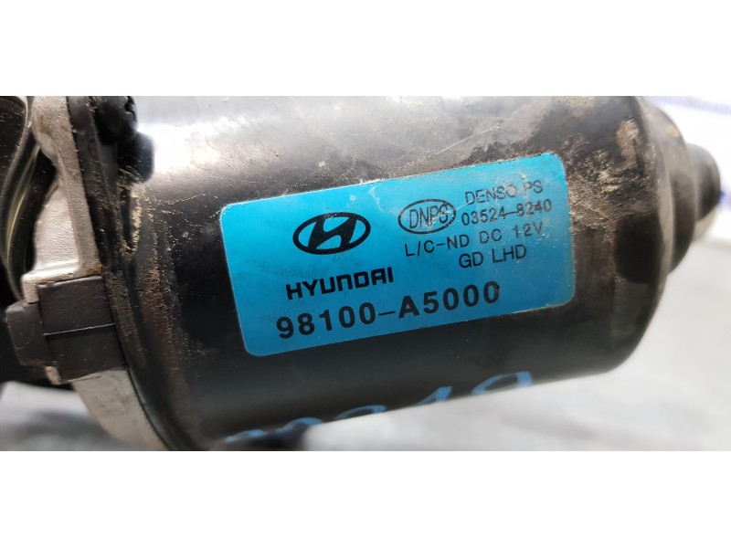 Recambio de motor limpia delantero para hyundai i30 (gd) klass referencia OEM IAM 98100A5000   Recambio de motor limpia delantero para hyundai i30 (gd) klass referencia OEM IAM 98100A5000