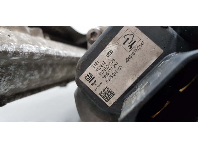 Recambio de cremallera direccion para opel zafira tourer expression referencia OEM IAM 13368200  