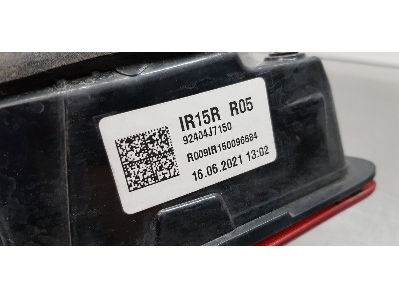 Recambio de piloto trasero derecho interior para kia ceed sportswagon tech referencia OEM IAM 92404J7150  