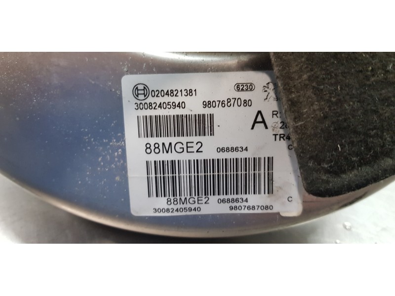 Recambio de servofreno para peugeot 3008 active referencia OEM IAM 9807687080   Recambio de servofreno para peugeot 3008 active referencia OEM IAM 9807687080