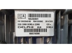 Recambio de centralita motor uce para peugeot 407 premium referencia OEM IAM 9665748380   2