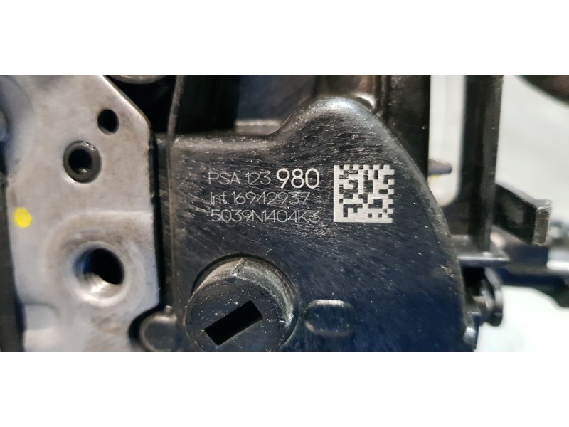 Recambio de cerradura puerta delantera derecha para citroen c3 feel referencia OEM IAM 123980   Recambio de cerradura puerta delantera derecha para citroen c3 feel referencia OEM IAM 123980