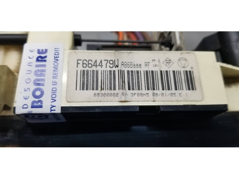 Recambio de mando climatizador para citroen c3 1.4 furio referencia OEM IAM 6451KR F664479W 