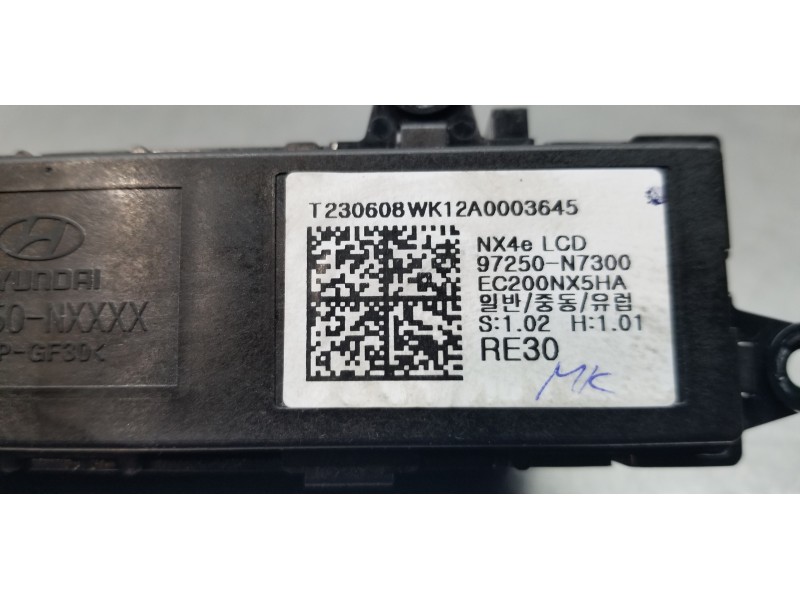 Recambio de mando climatizador para hyundai tucson tecno sky referencia OEM IAM 97250N7300RET 97250N7300 