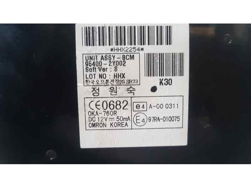 Recambio de modulo electronico para hyundai ix35 classic 2wd referencia OEM IAM 954002Y002   Recambio de modulo electronico para hyundai ix35 classic 2wd referencia OEM IAM 954002Y002