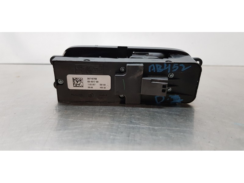 Recambio de mando elevalunas delantero izquierdo para volvo c30 1.6 d kinetic referencia OEM IAM 30710783   Recambio de mando elevalunas delantero izquierdo para volvo c30 1.6 d kinetic referencia OEM IAM 30710783