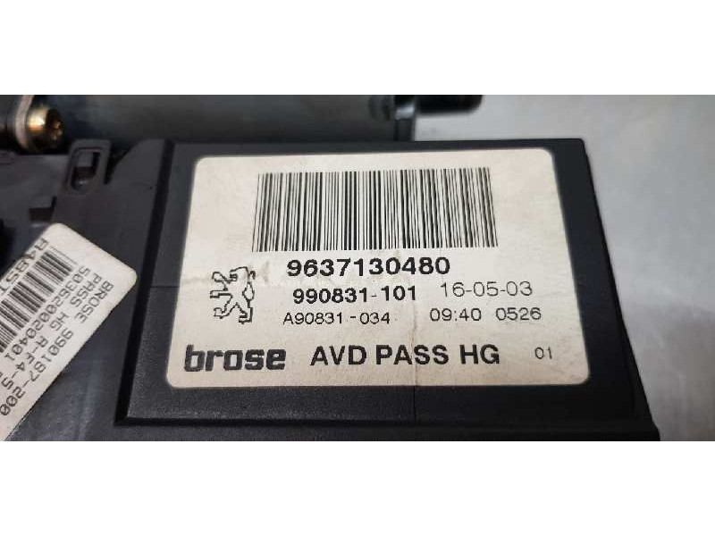 Recambio de elevalunas delantero derecho para peugeot 307 break / sw (s1) sw pack referencia OEM IAM 9637130480   Recambio de elevalunas delantero derecho para peugeot 307 break / sw (s1) sw pack referencia OEM IAM 9637130480