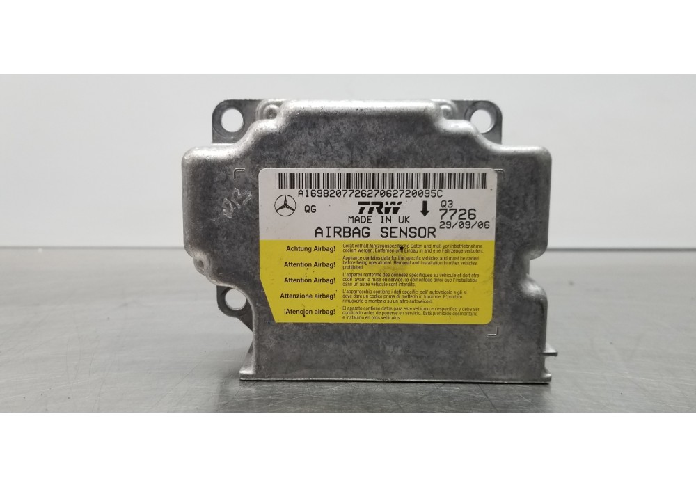 Recambio de centralita airbag para mercedes clase b (w245) 180 cdi (245.207) referencia OEM IAM A1698207726 A1698207726 