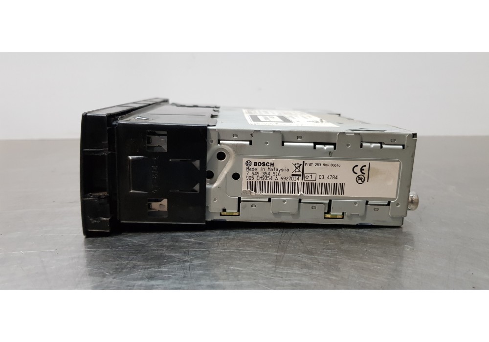 Recambio de sistema audio / radio cd para fiat doblo ii cargo (263) furgón base maxi referencia OEM IAM 7355124860  