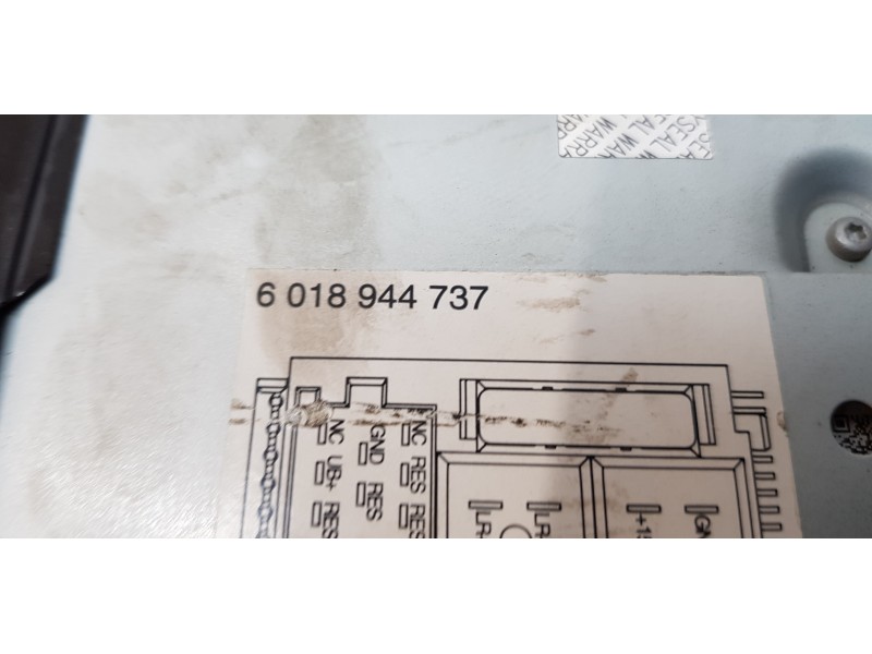 Recambio de sistema audio / radio cd para fiat doblo ii cargo (263) furgón base maxi referencia OEM IAM 7355124860  