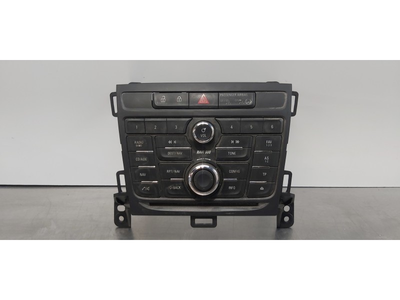 Recambio de sistema audio / radio cd para opel zafira tourer expression referencia OEM IAM 20875737  