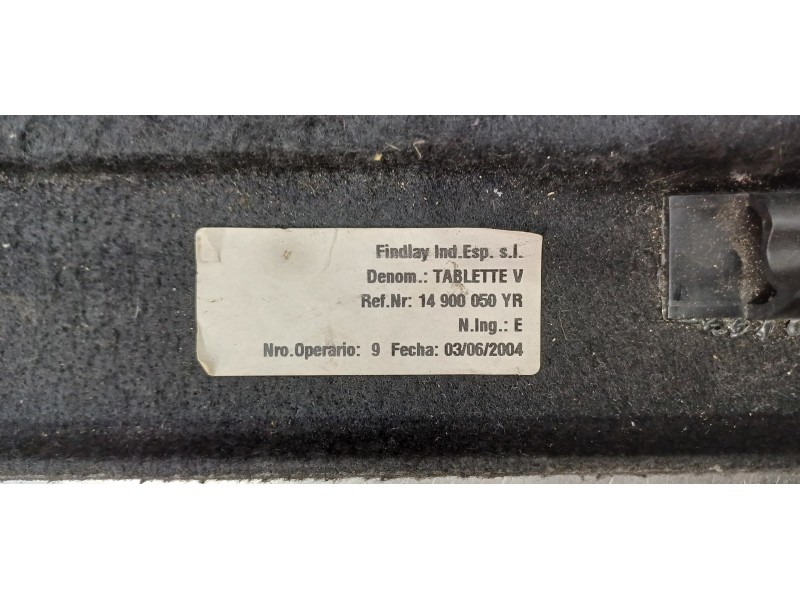 Recambio de bandeja trasera para fiat ulysse (179) 2.2 jtd dynamic referencia OEM IAM 1490005689 14900050YR 