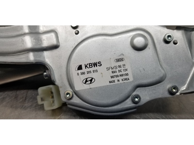 Recambio de motor limpia trasero para hyundai tucson tecno sky referencia OEM IAM 98700N9100  