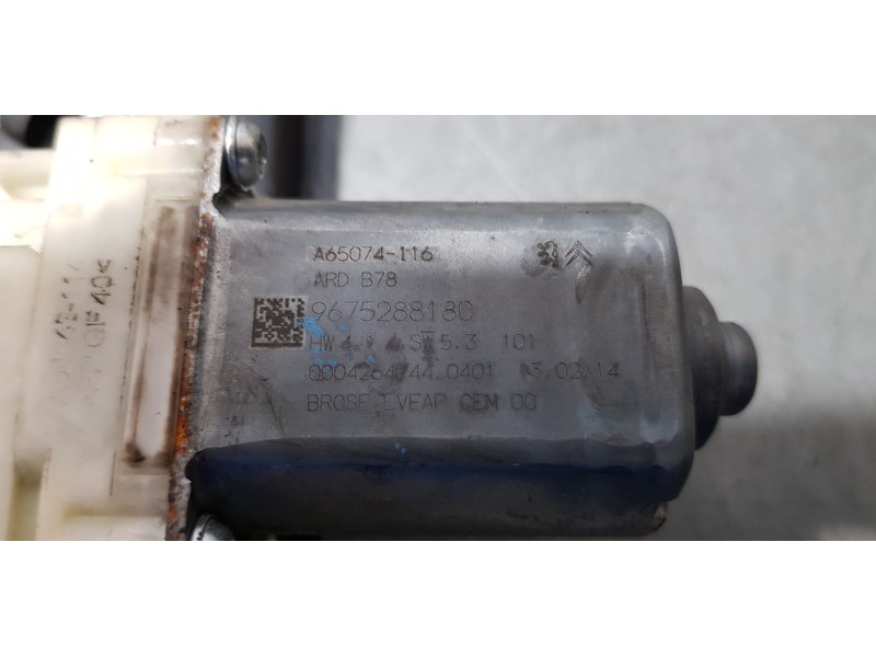 Recambio de elevalunas trasero derecho para citroen c4 grand picasso attraction referencia OEM IAM 9752588180   Recambio de elevalunas trasero derecho para citroen c4 grand picasso attraction referencia OEM IAM 9752588180