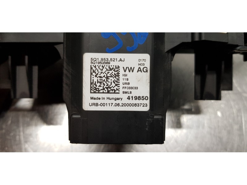 Recambio de anillo airbag para volkswagen crafter kasten (sy) furgón 35 bl ta fwd referencia OEM IAM 5Q1953521AJ  