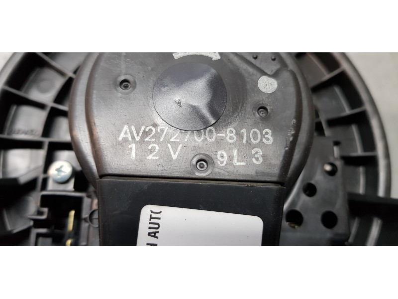 Recambio de motor calefaccion para toyota avensis (t27) advance referencia OEM IAM AV2727008103   Recambio de motor calefaccion para toyota avensis (t27) advance referencia OEM IAM AV2727008103