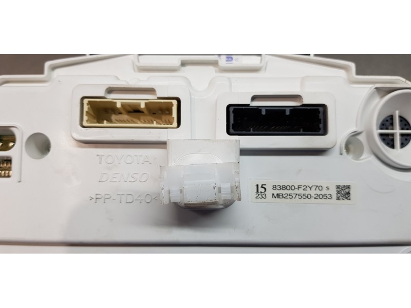 Recambio de cuadro instrumentos para toyota corolla (e21) hybrid active referencia OEM IAM 83800F2Y70 MB2575502053 