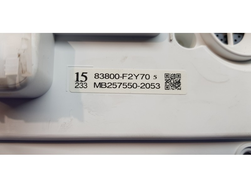Recambio de cuadro instrumentos para toyota corolla (e21) hybrid active referencia OEM IAM 83800F2Y70 MB2575502053 