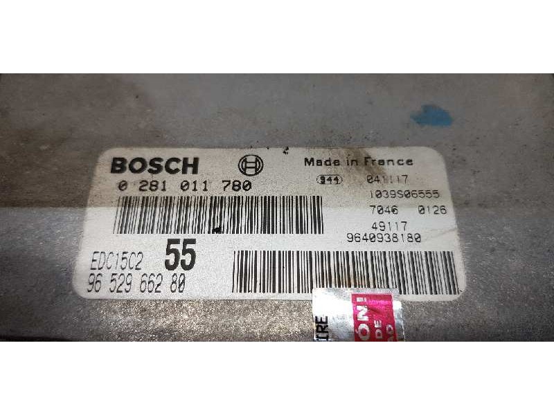 Recambio de centralita motor uce para citroen c5 berlina exclusive referencia OEM IAM 9652966280   Recambio de centralita motor uce para citroen c5 berlina exclusive referencia OEM IAM 9652966280