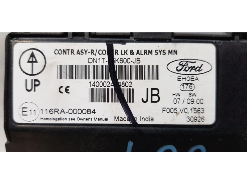 Recambio de modulo electronico para ford ecosport trend referencia OEM IAM DN1T15K600JB   Recambio de modulo electronico para ford ecosport trend referencia OEM IAM DN1T15K600JB