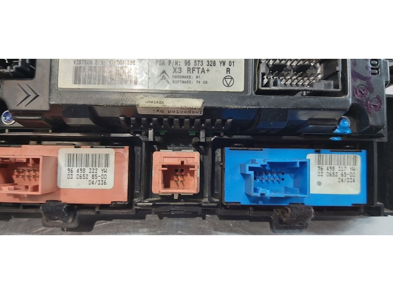 Recambio de mando climatizador para citroen c5 berlina exclusive referencia OEM IAM 96573328YW   Recambio de mando climatizador para citroen c5 berlina exclusive referencia OEM IAM 96573328YW