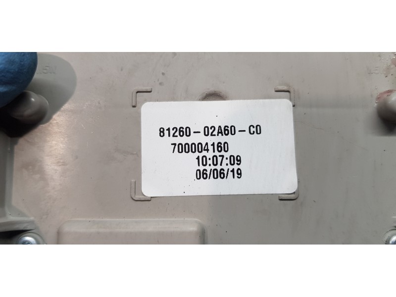 Recambio de luz interior para toyota corolla (e21) hybrid active referencia OEM IAM 8126002A60C0 8126002A60 