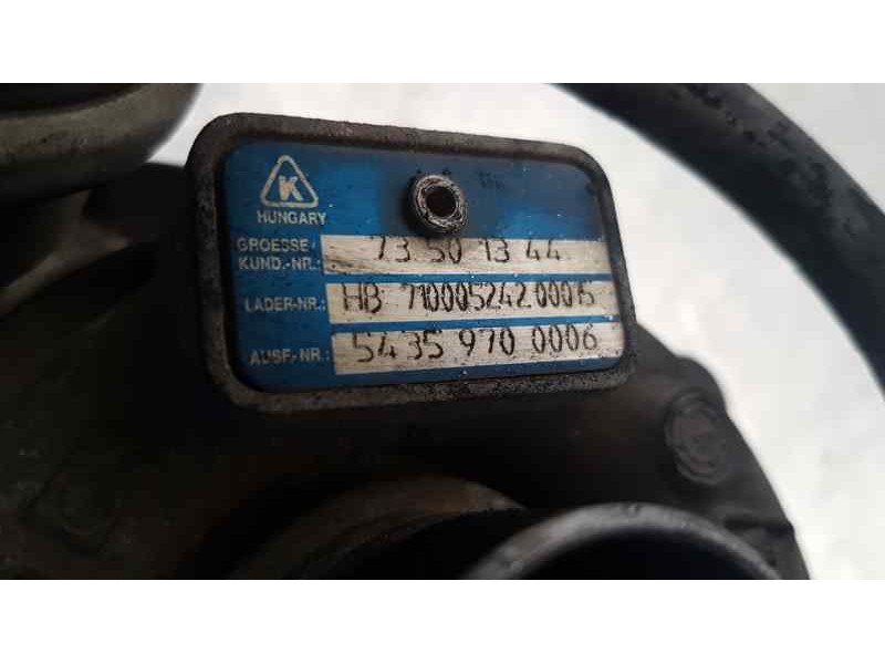Recambio de turbocompresor para opel tigra twin top enjoy referencia OEM IAM 73501344  