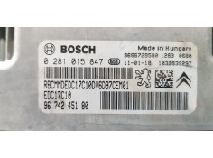 Recambio de centralita motor uce para citroen c3 picasso exclusive referencia OEM IAM 9674245180   2