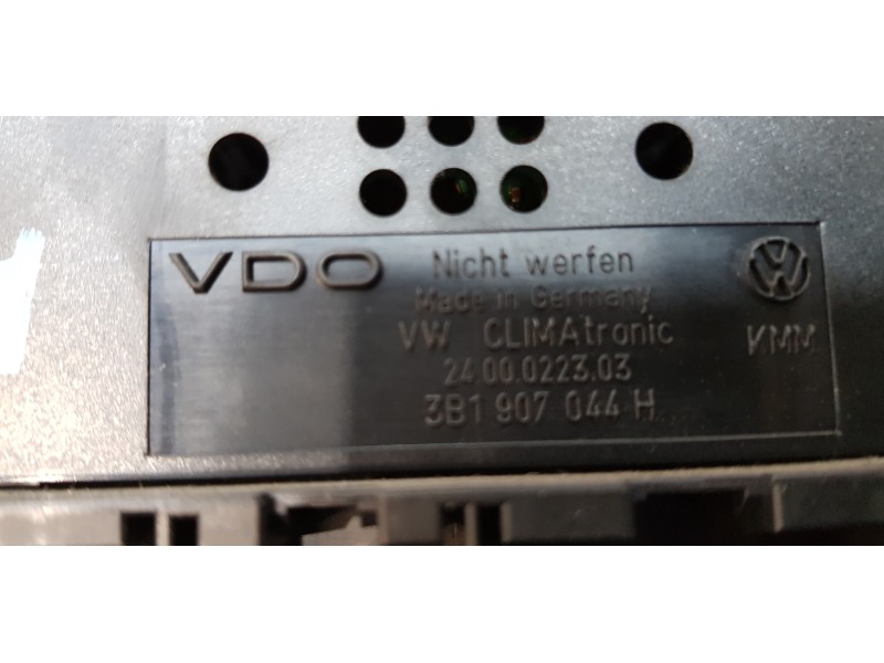 Recambio de mando climatizador para volkswagen passat berlina (3b3) 1.9 tdi referencia OEM IAM 3B1907044H  