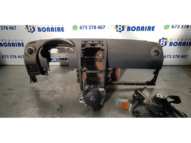 Recambio de kit airbag para nissan qashqai+2 (jj10) visia referencia OEM IAM 98820EY20B   Recambio de kit airbag para nissan qashqai+2 (jj10) visia referencia OEM IAM 98820EY20B